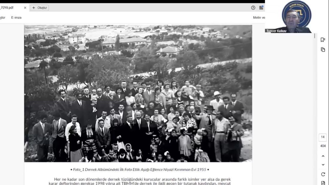 Derneğimizin 70. Yıl Kitabı Emel Konferansında Tanıtıldı