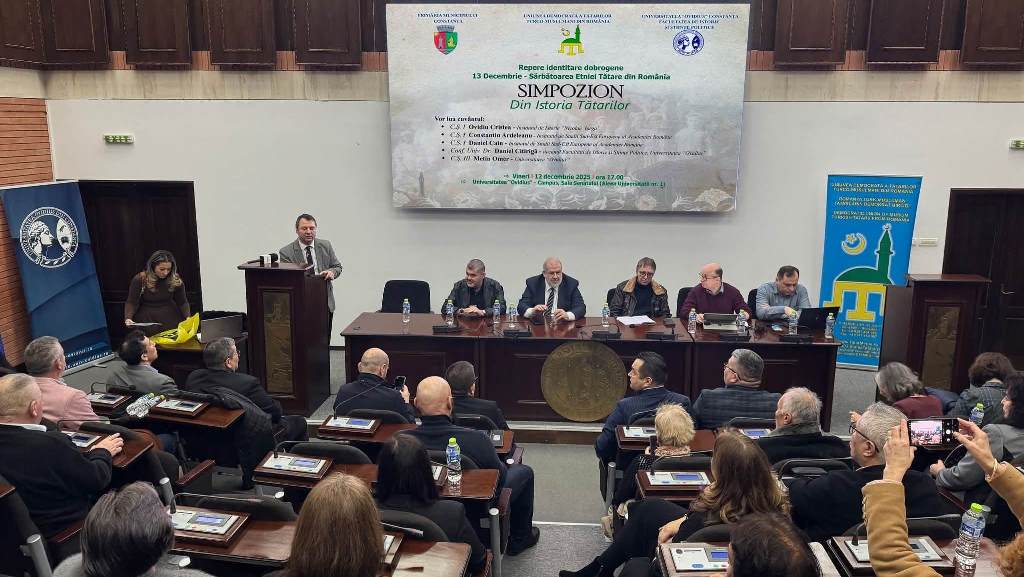 Köstence’de Tatarların Tarihi Sempozyumuna Katıldık